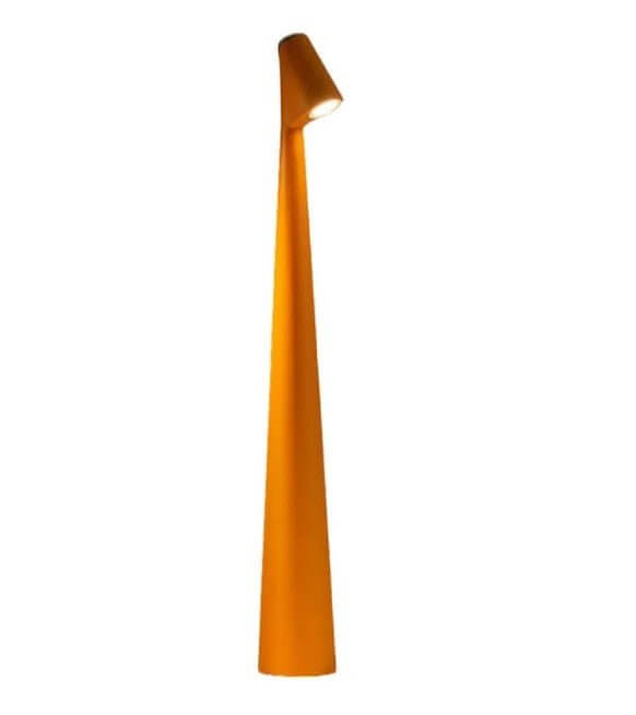 Bærbar LED-bordlampe, dæmpbar, i aluminium
