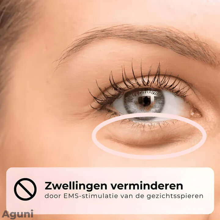 Anti-aging EMS Rødt Lys Øjenmaske