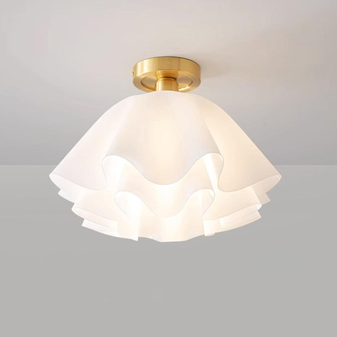 Moderne loft kobberloftslampe