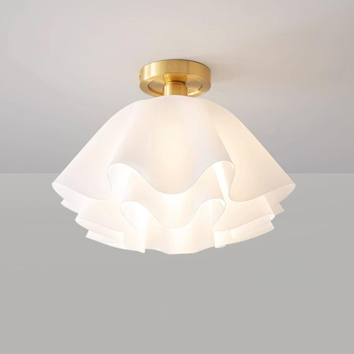 Moderne loft kobberloftslampe