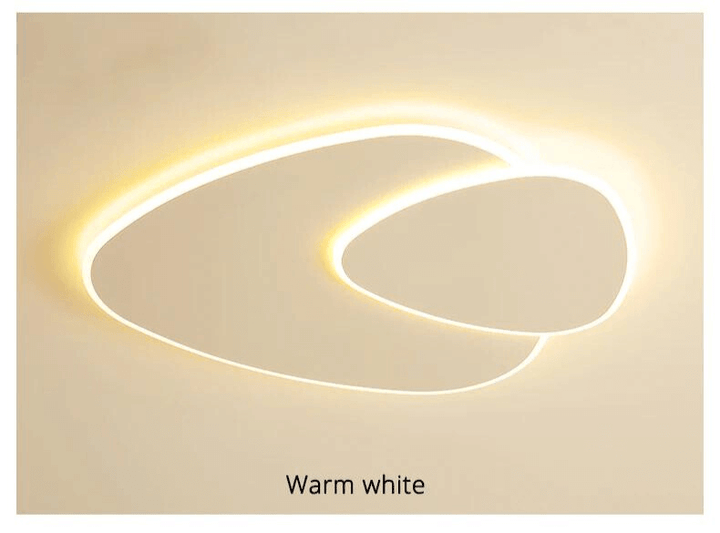 Elliptisk LED Loftlampe - Modern Stil