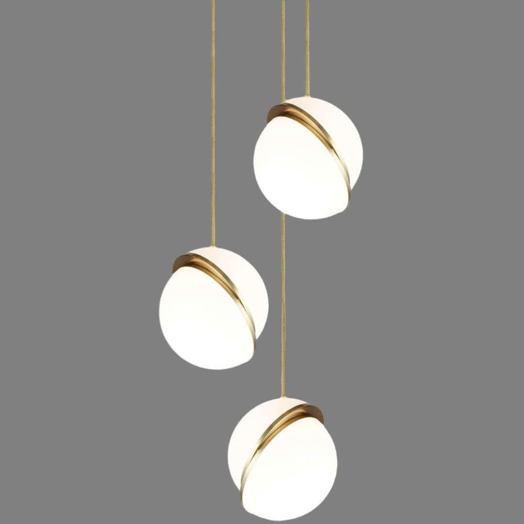 Måneformet Pendellampe i Moderne Design