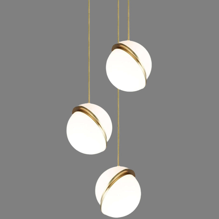 Måneformet Pendellampe i Moderne Design