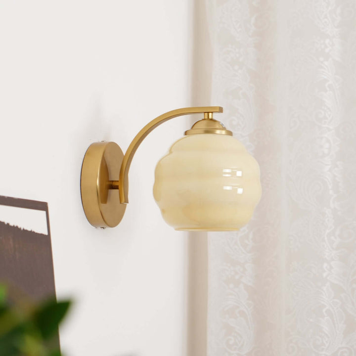 Vintage væglampe i Art Deco-stil