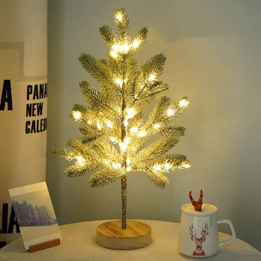 Dekorativ LED-juletræ 50cm
