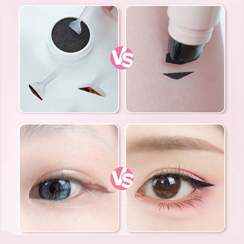 Præcis vinge eyeliner for nem skønhed, sort farve, skaber dramatiske øjne langtidsholdbart.