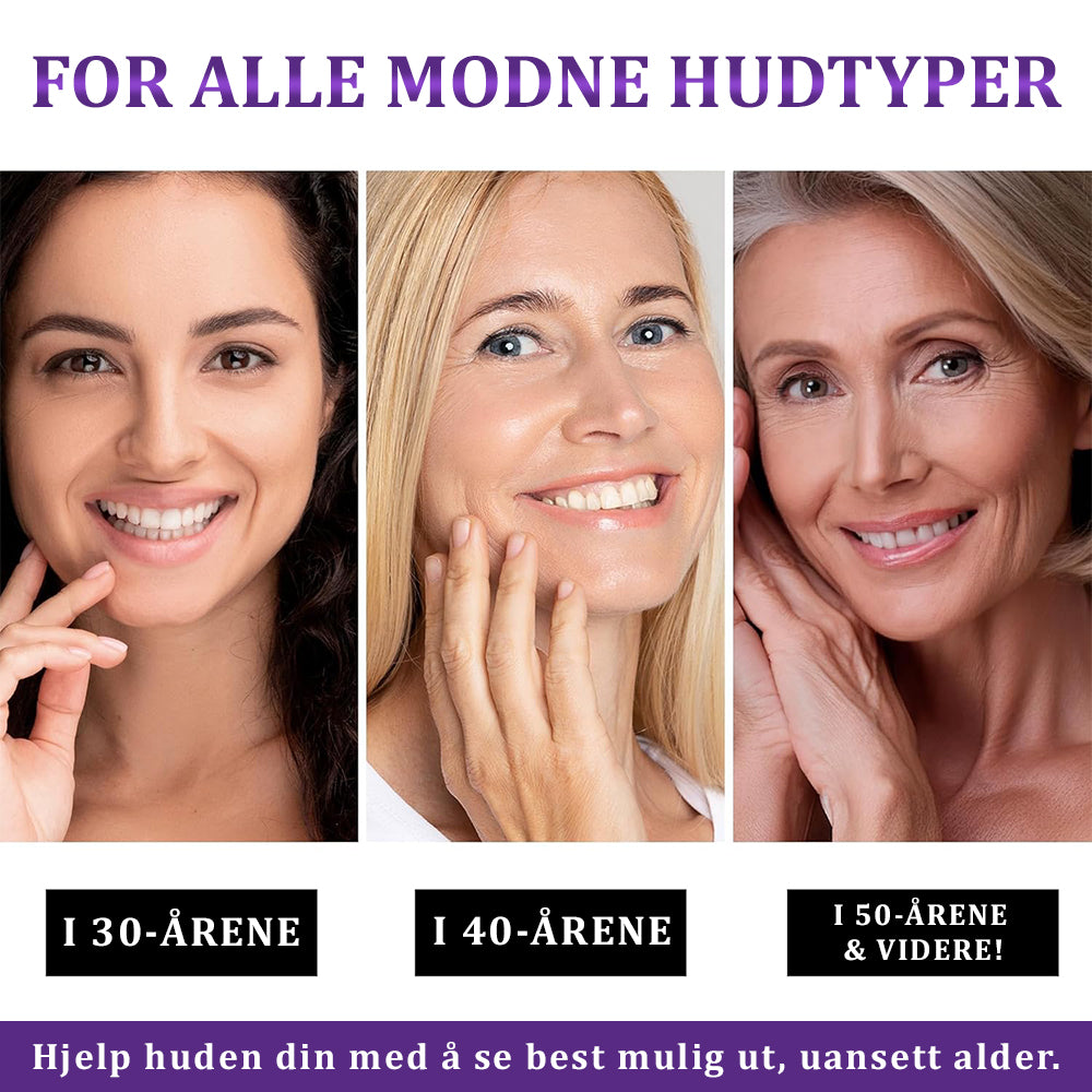 Anti-aging creme med Niacinamid. Giver klar hud & reducerer synlige tegn på ældning effektivt.