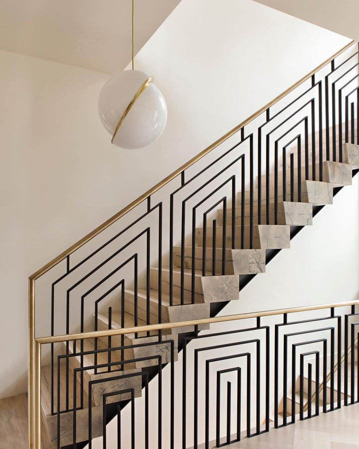 Måneformet Pendellampe i Moderne Design