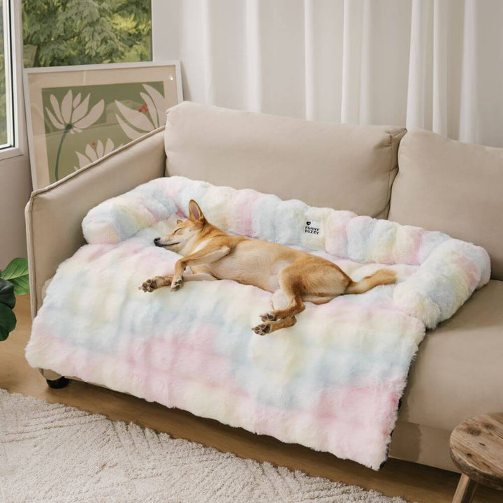 Hundesofa Beskyttelsestæppe – Deluxe Plys Seng