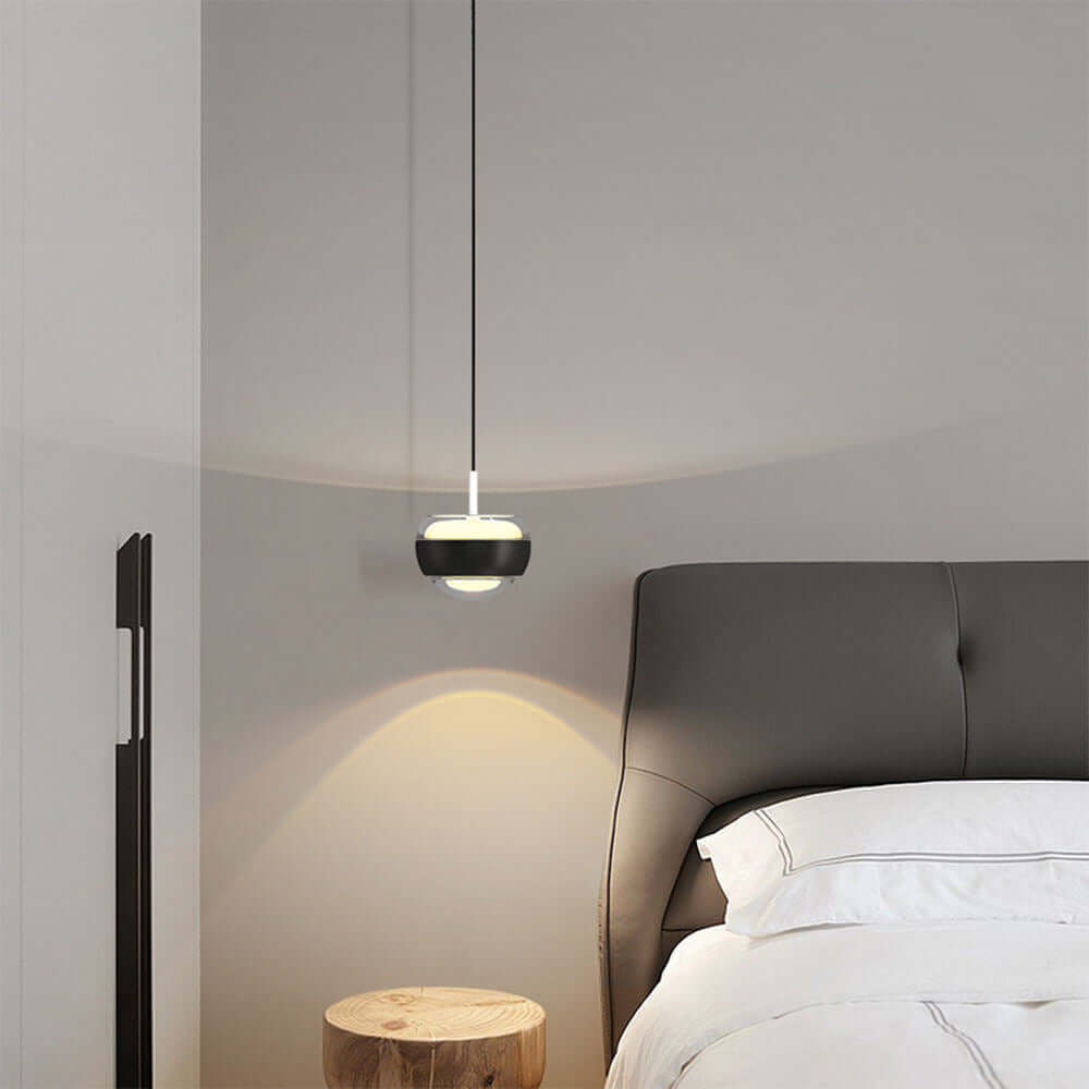 Moderne LED Pendellampe med Halvcirkel Design