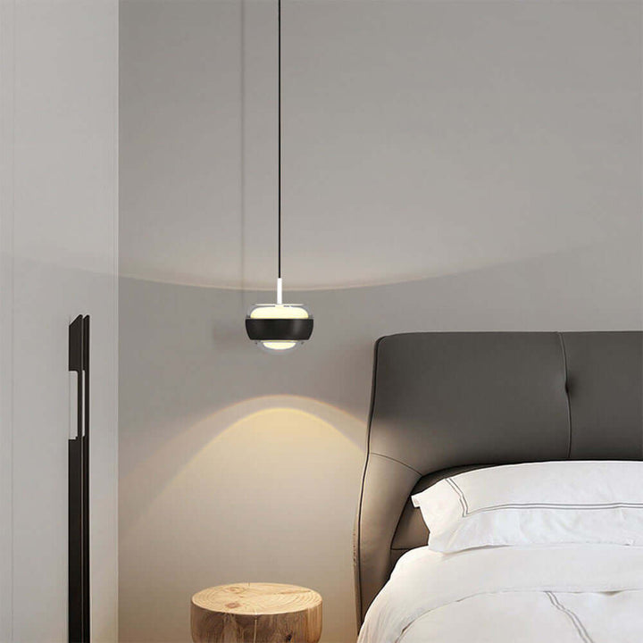 Moderne LED Pendellampe med Halvcirkel Design
