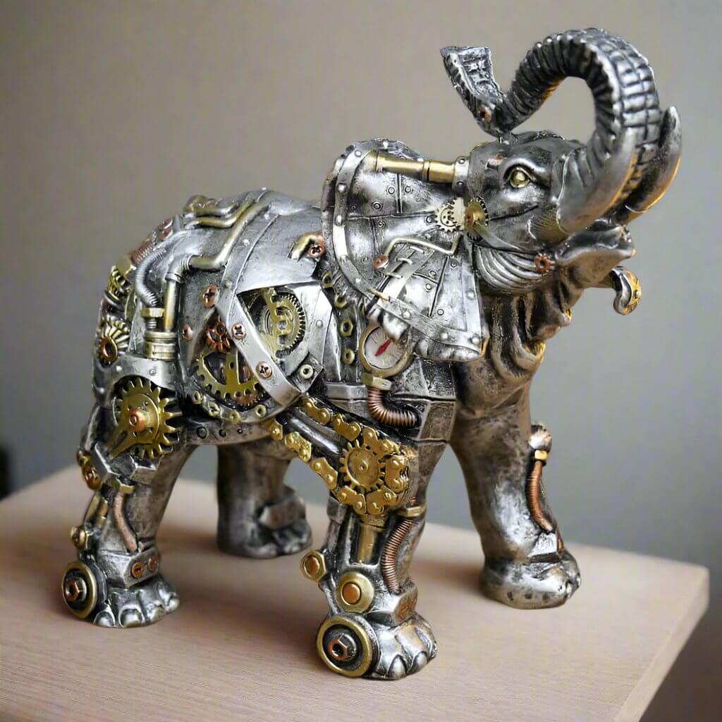Steampunk Mekaniske Dyreskulpturer