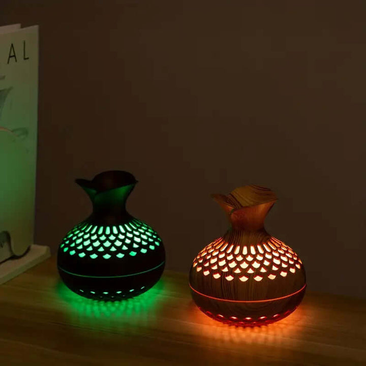 Blomsterdesign Aroma-diffuser til aromaterapi