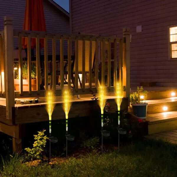 Solar Rattan Havelygte Udendørs Dekoration