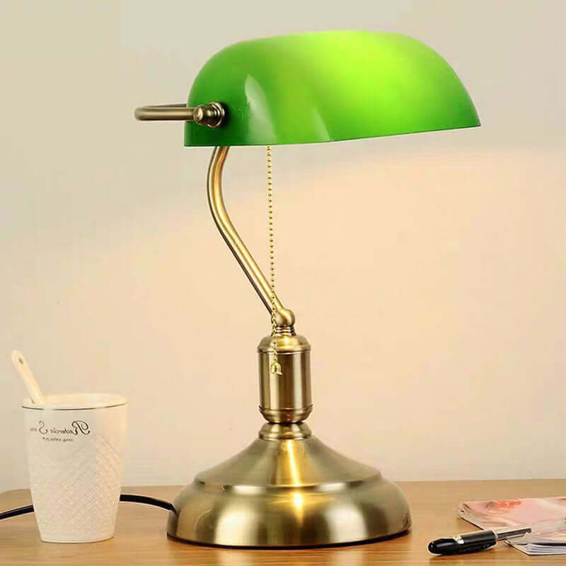 Eksklusiv bordlampe i glas