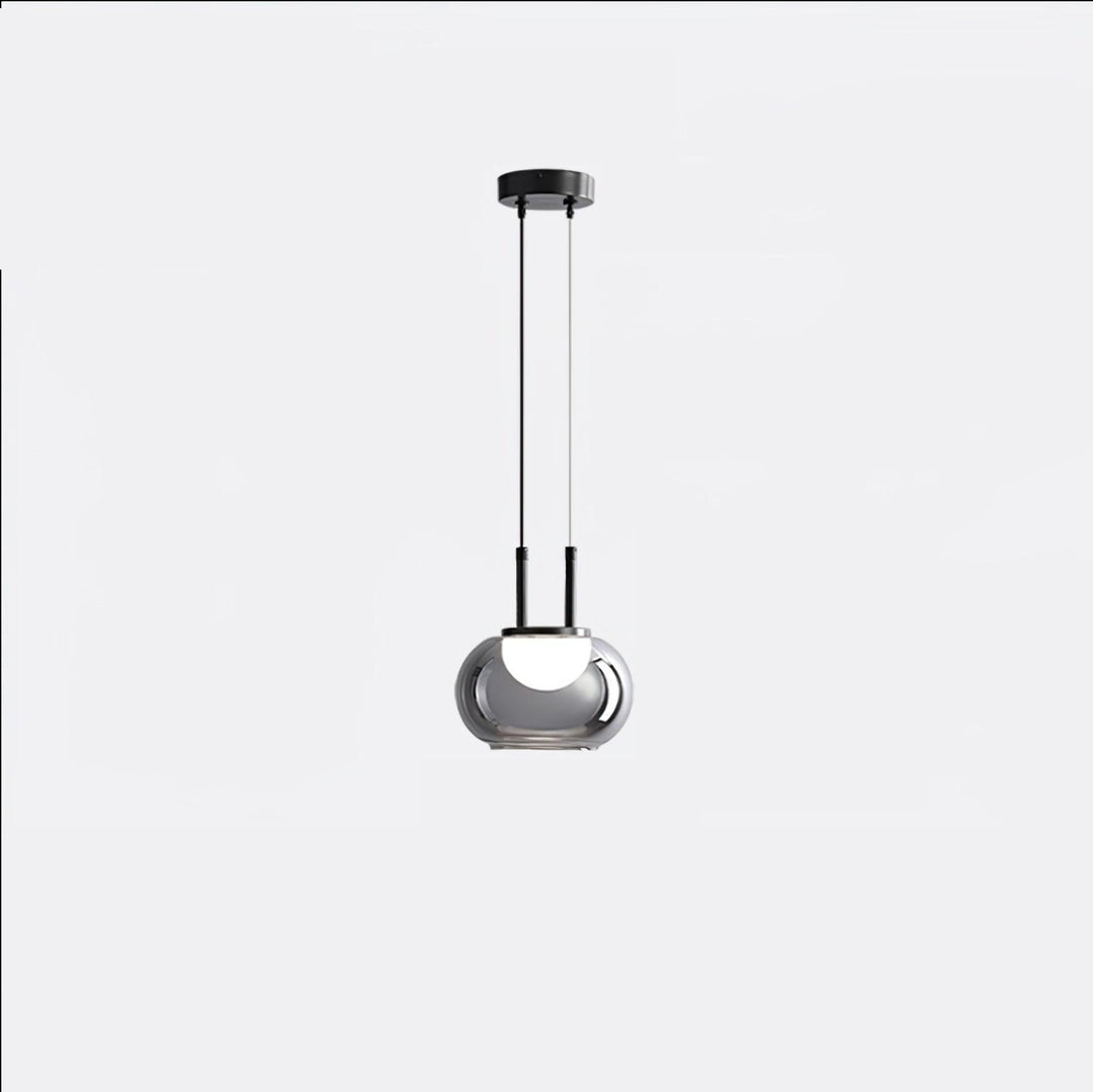 Moderne Halo Pendelophæng, 3-flamme