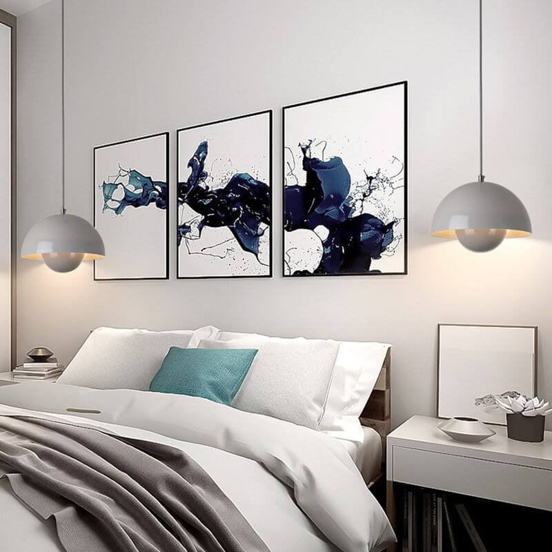 LED Pendelarmatur i urtepotte design til soveværelset