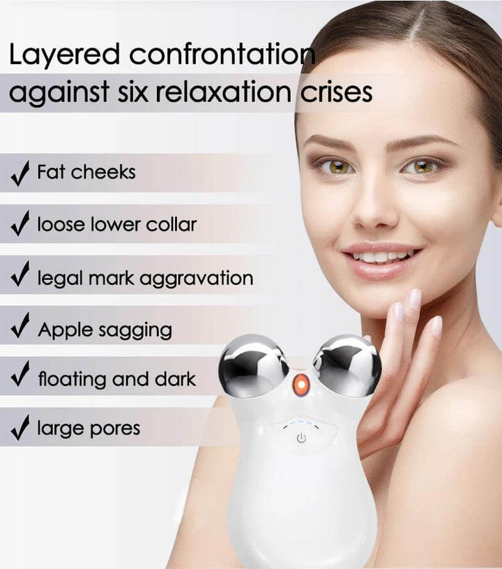 Mikrostrøms Ansigtsmassager til Opstrammet Hud