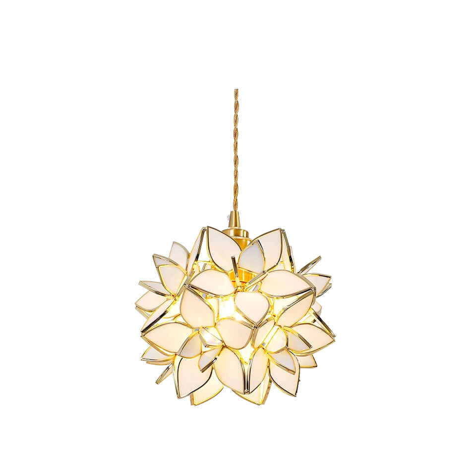 Håndlavet Kapiz Skal Loftslampe