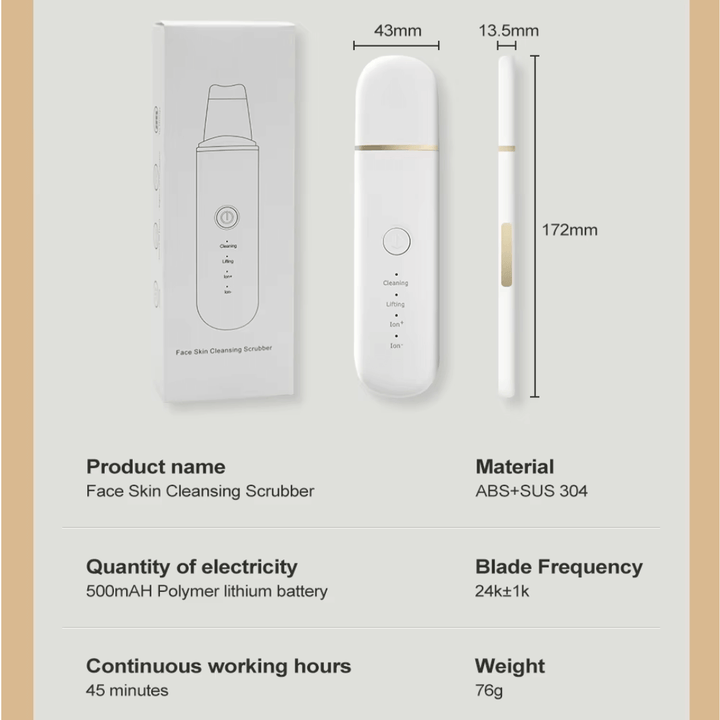 Ultralyds Ansigtsrenser Ansigts Pore Behandling