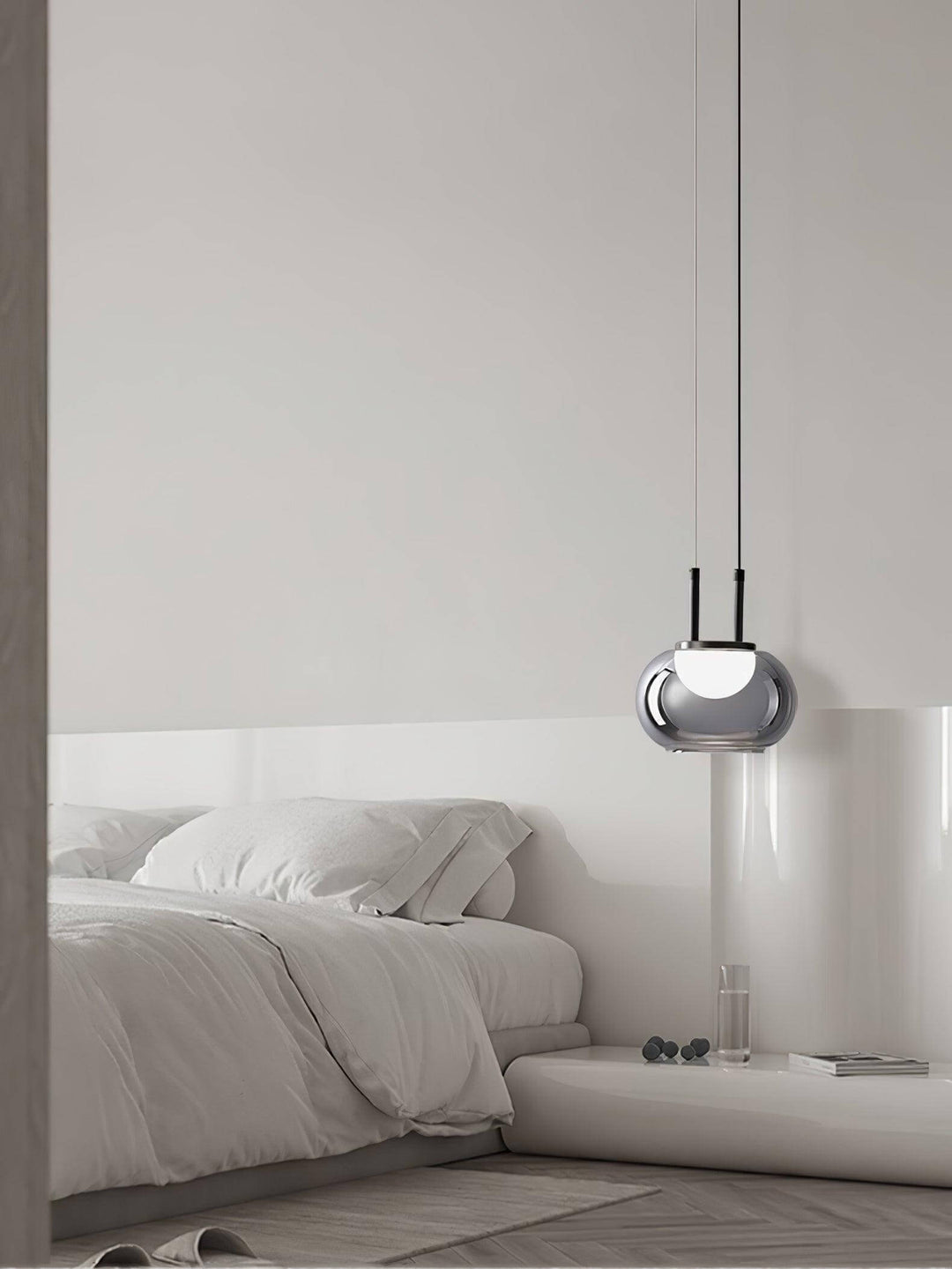 Moderne Halo Pendelophæng, 3-flamme