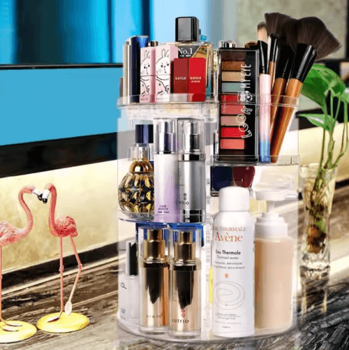 360° Roterende Kosmetik Organizer - Makeup Opbevaring