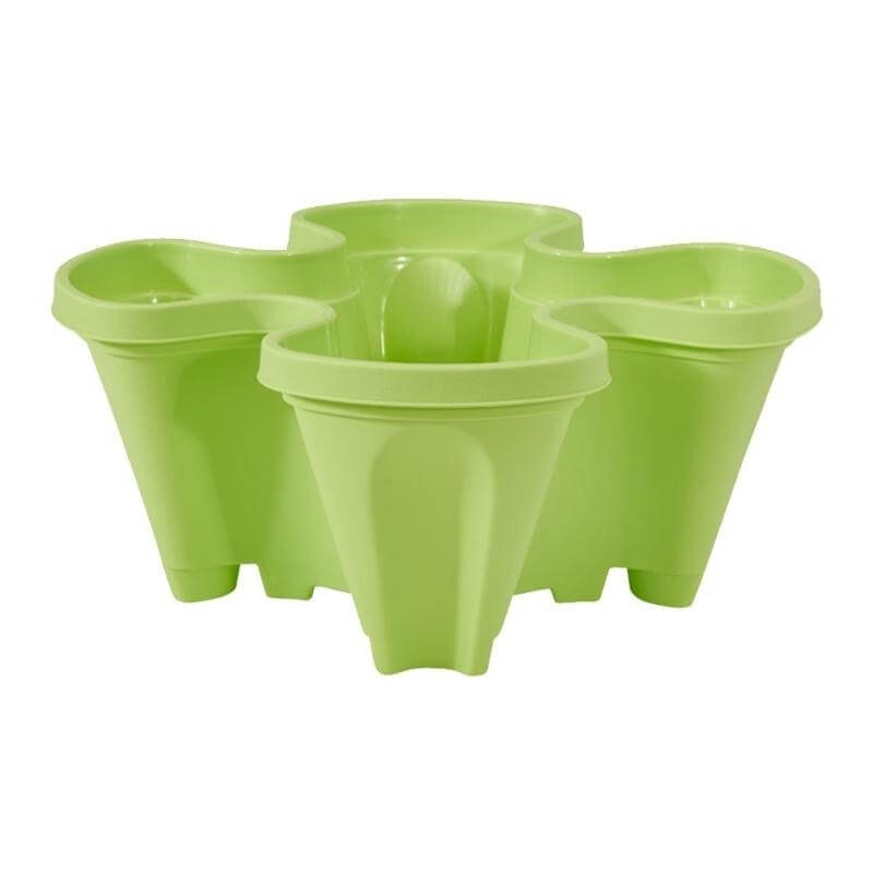 Stabelbare Plantekrukker, 4 Lag, Pladsbesparende