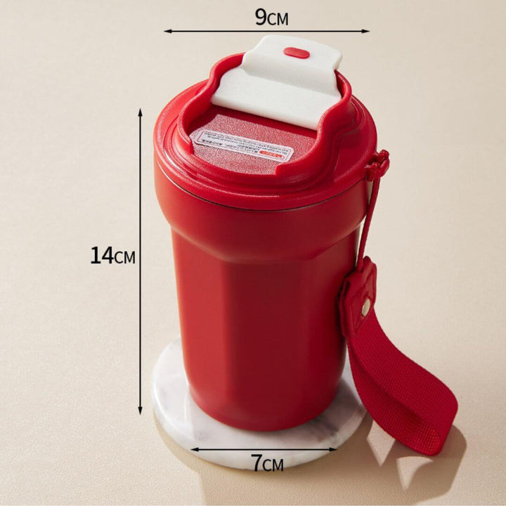 Isoleret termokop 450ml med LED temperaturvisning