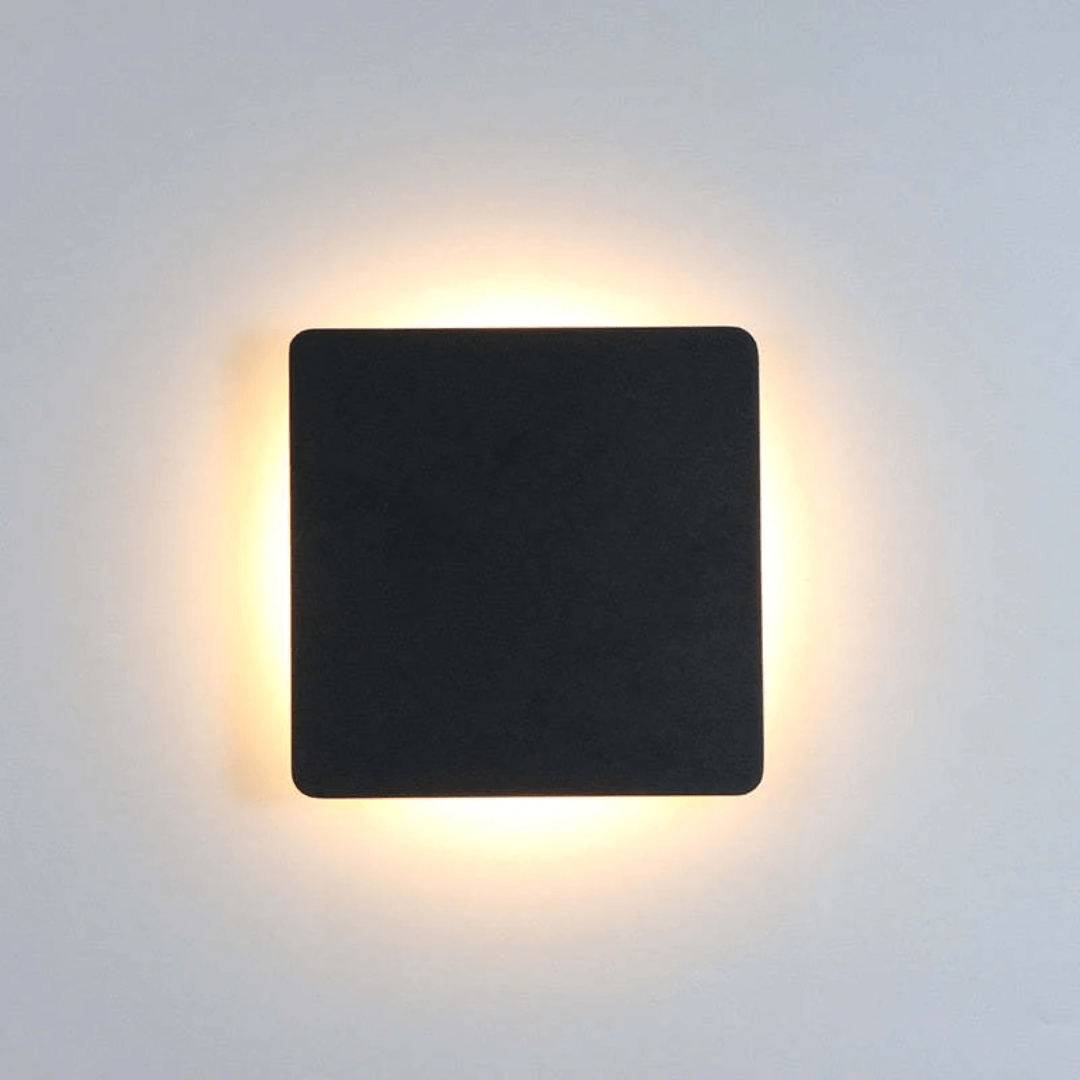 Minimalistisk LED udendørsvæglampe
