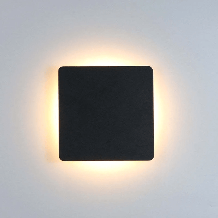 Minimalistisk LED udendørsvæglampe