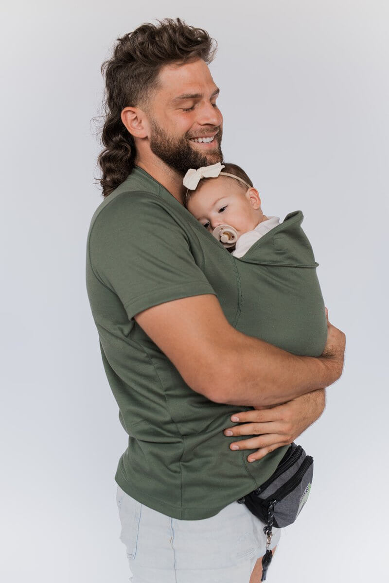 Babybære T-shirt – Ergonomisk Komfort og Stil