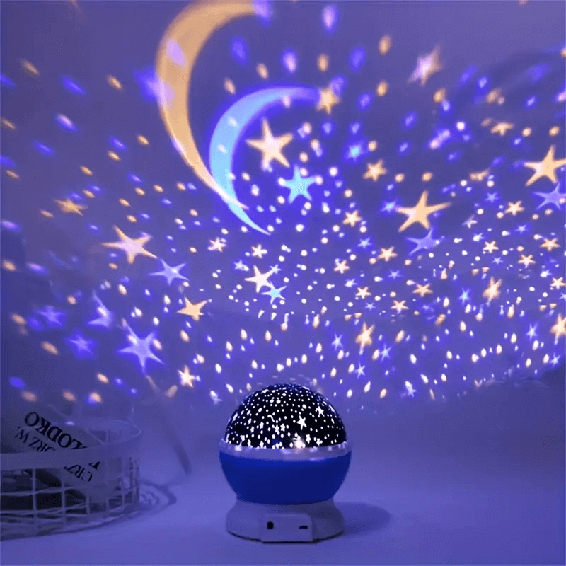 Børns Stjerneprojektor Natlampe