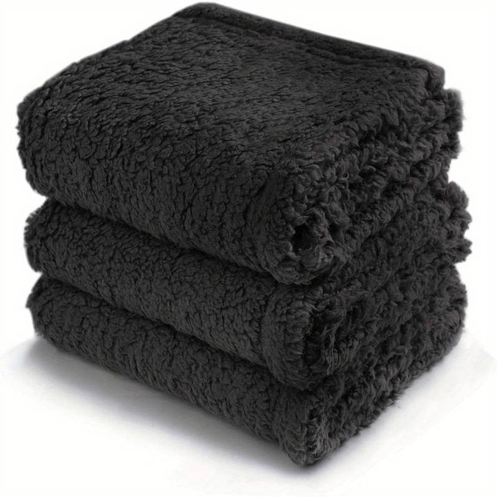 Hyggelig fleece-tæppe til hvalpe - blødt og varmt