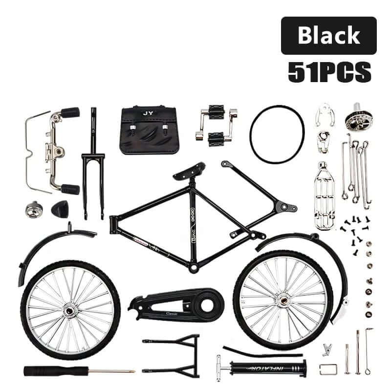 DIY Retro Cykelmodel Sæt - Nostalgisk Dekorationsgenstand