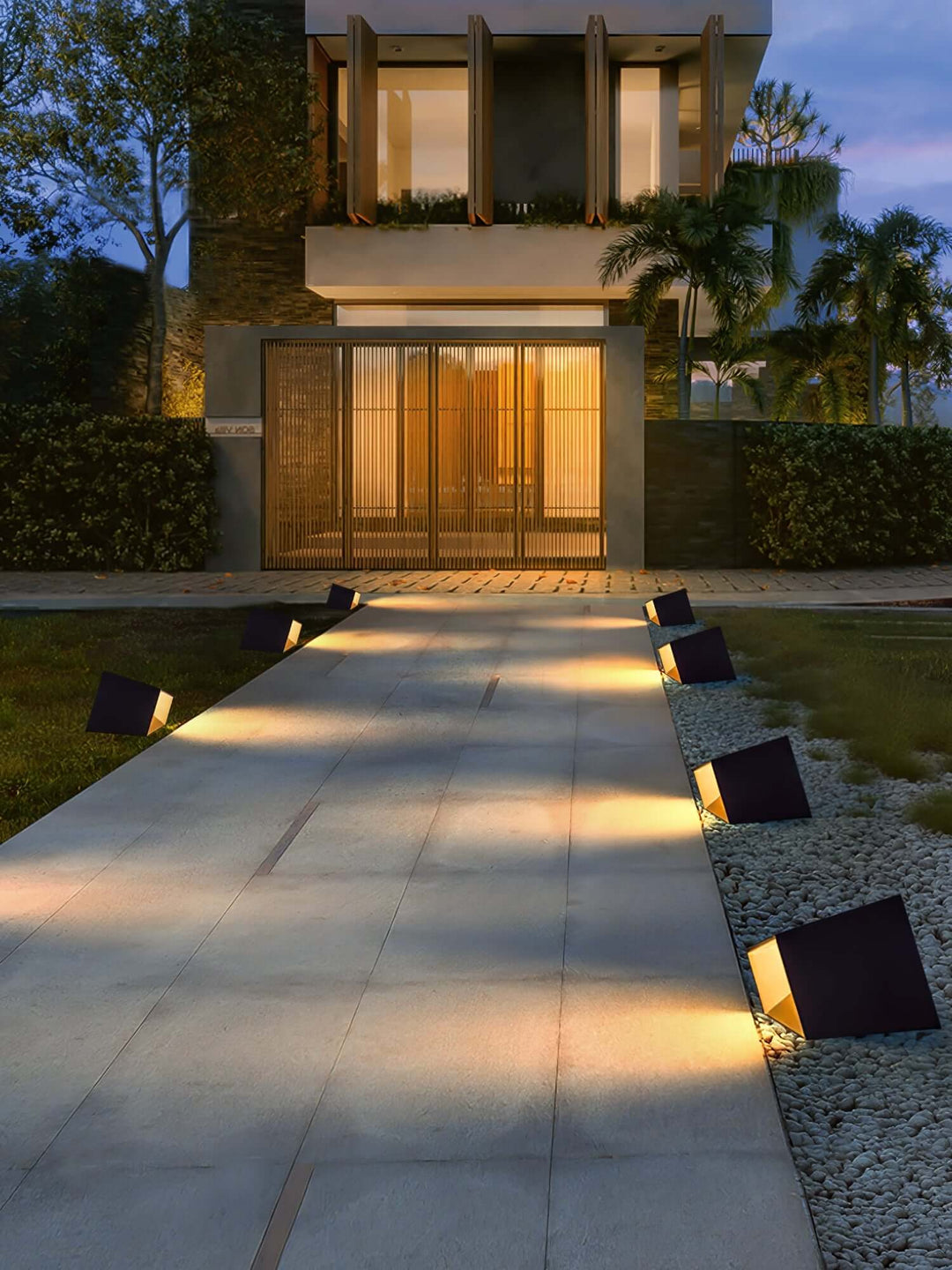 LED Solar Udendørs Havekubelys IP65