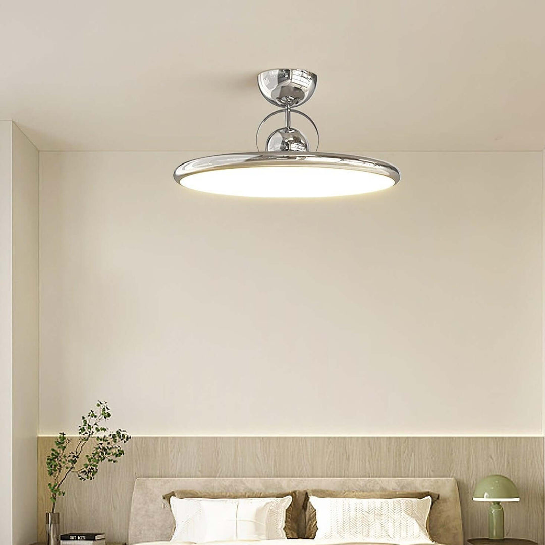 Moderne LED Loftsloftslampe i Akryl og Metal