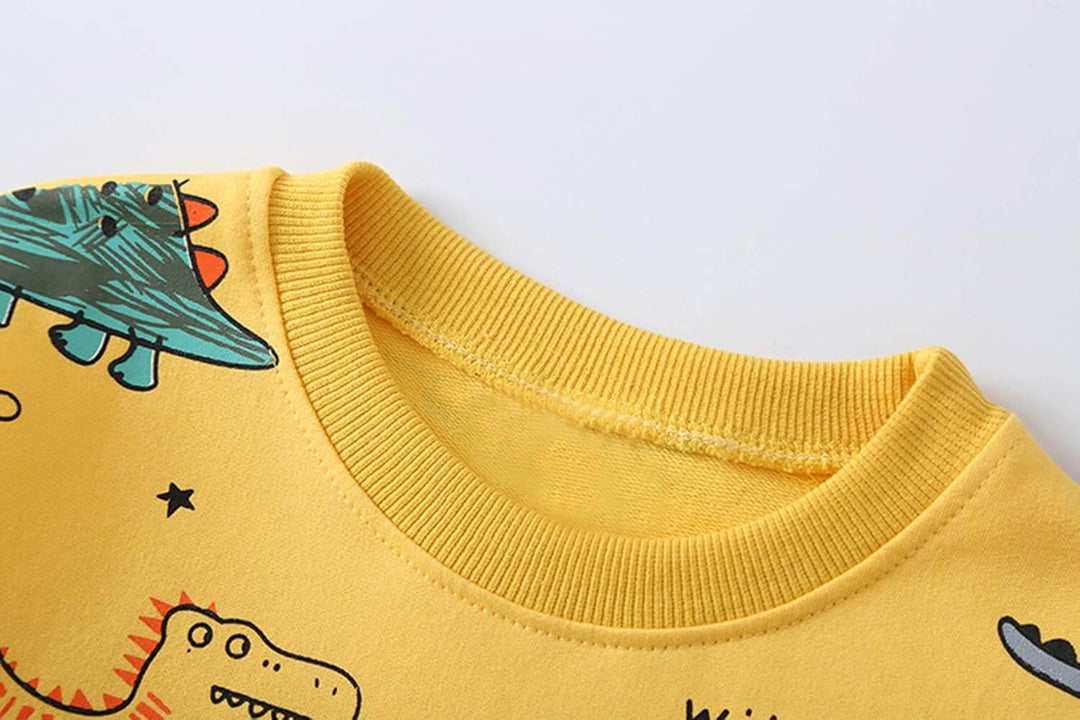 Børns Dinotøj Sæt - T-shirt & Bukser til Børn