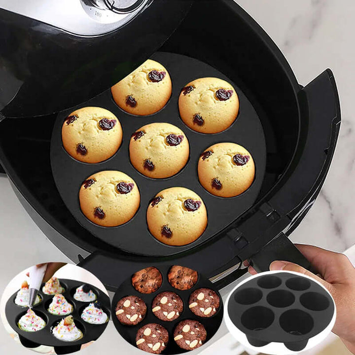 Silikone Muffinform Airfryer - Non-stick & Fleksibel