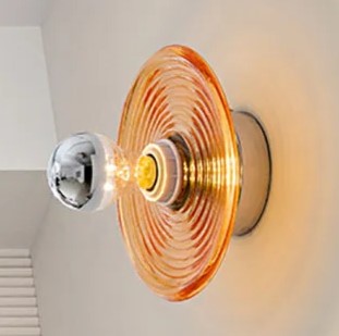 Vintage LED Glasvæglampe