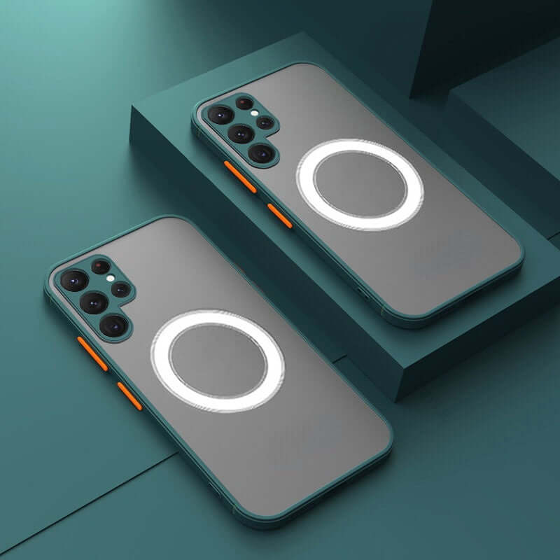 Magnetisk Stødsikkert Mobilcover til Samsung
