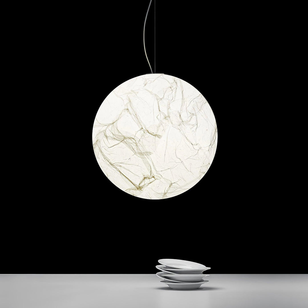 Månesilk Pendellampe - Dansk Moderne Design