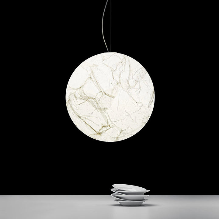 Månesilk Pendellampe - Dansk Moderne Design