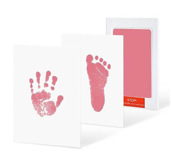 Baby hånd- og fodaftrykssæt til personlige minde
