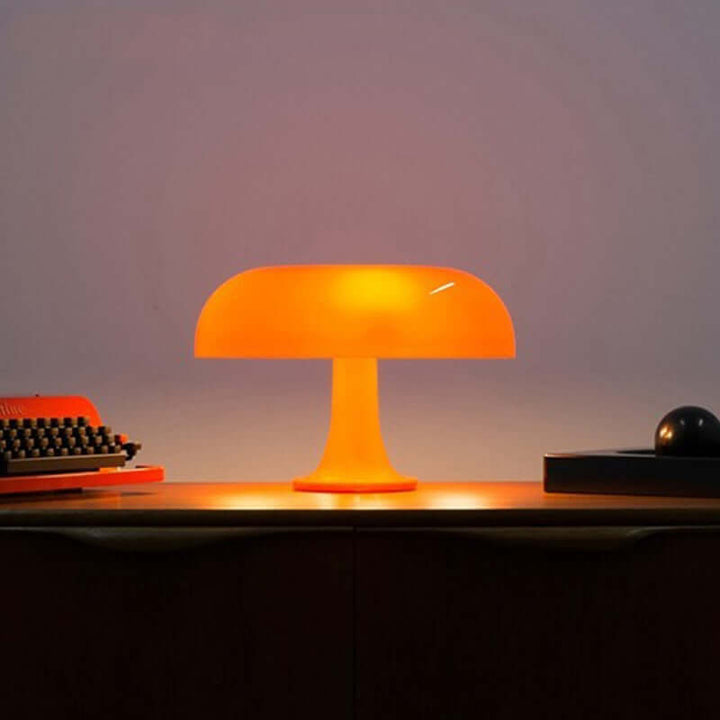 Minimalistisk Svampe Bordlampe