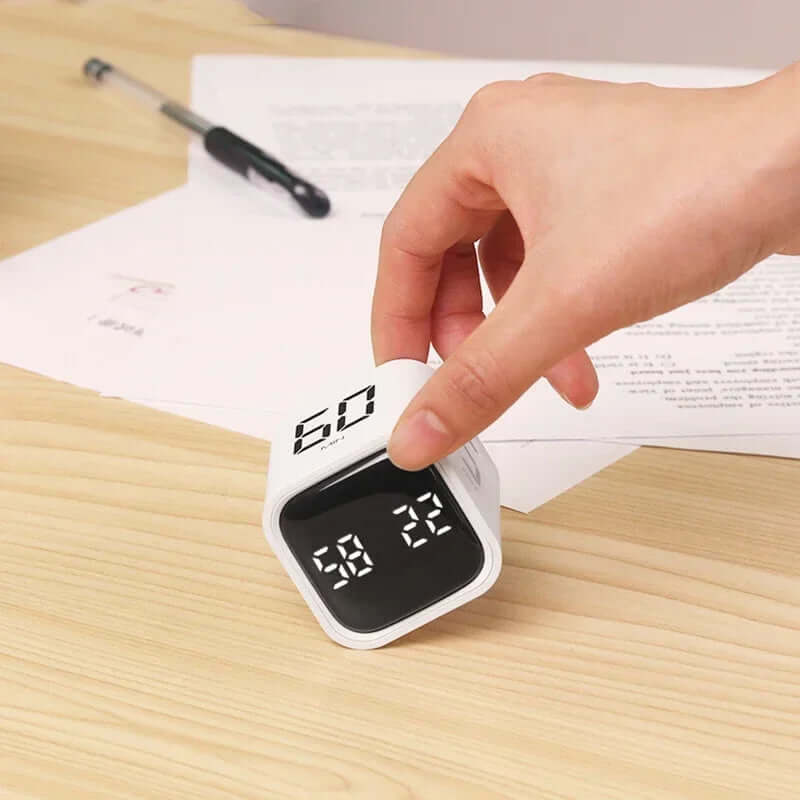 Digital terningtimer med LED og gravitationssensor