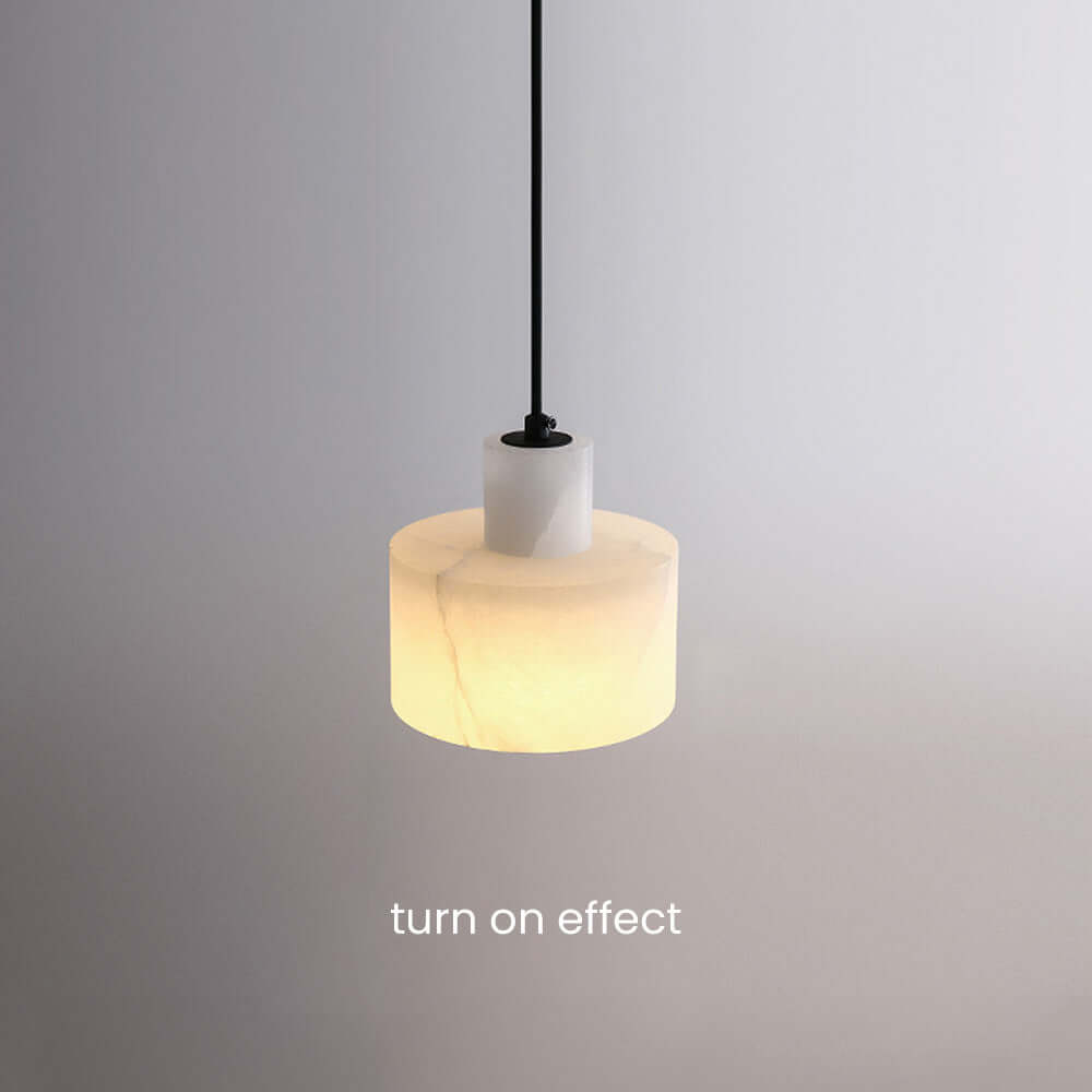 Minimalistisk Marmor Pendellampe