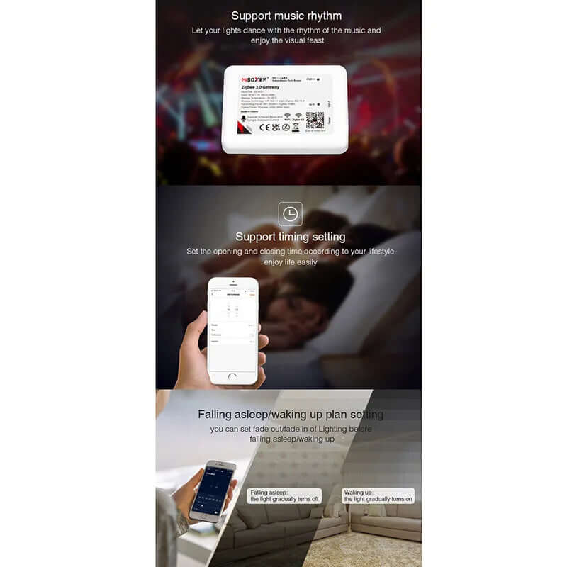 Smart Zigbee Bevægelsessensor med App-kontrol