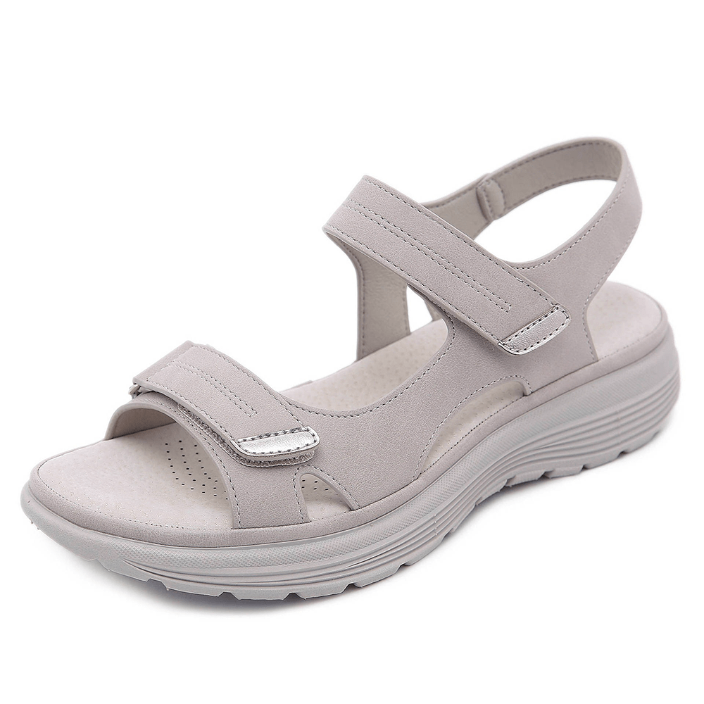 Stilfulde dame FlexiFeet komfortsko med ergonomisk svangstøtte og bred tåboks til sommerdage.