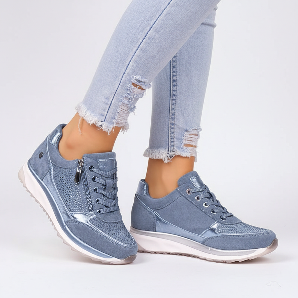Perfekte orthopædiske sneakers til kvinder for daglig brug, maksimal komfort og stil.