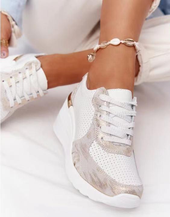 Letvægts dame sneakers med blød dæmpning for suveræn komfort og hverdagsstøtte.